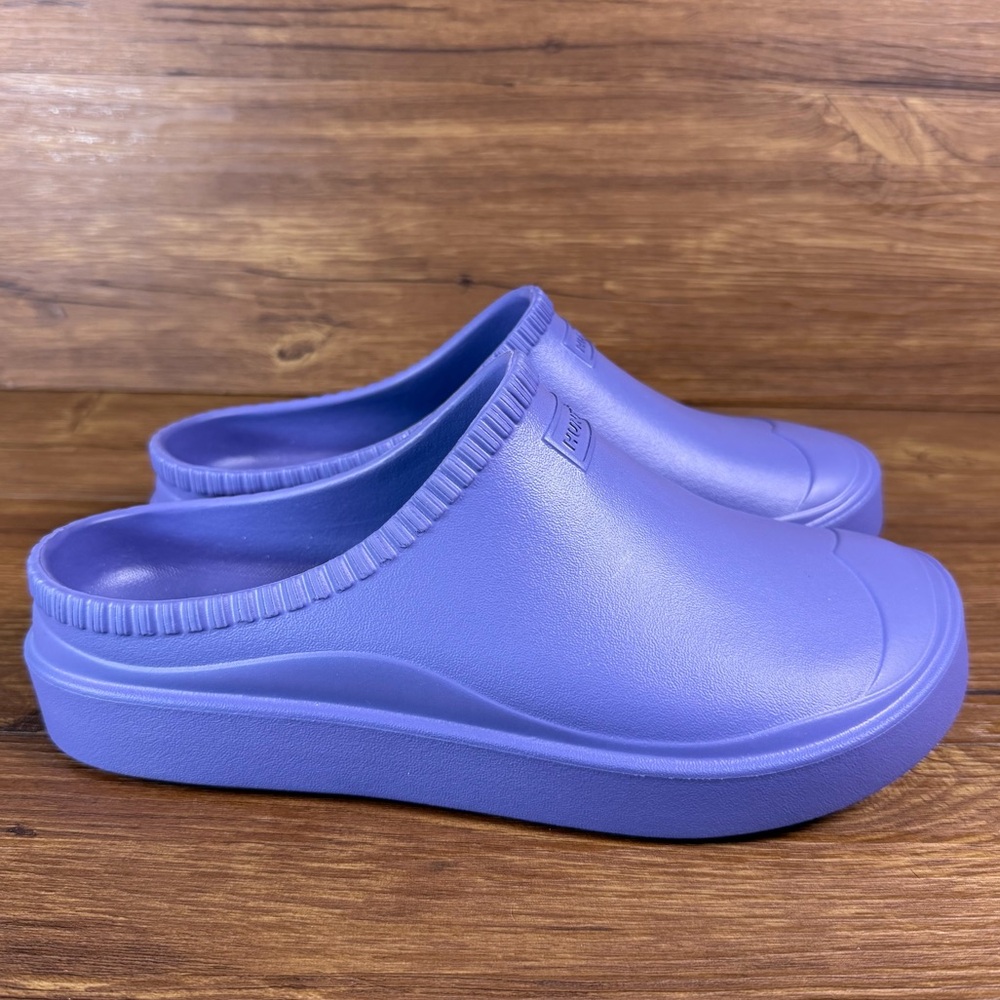 NWOT Hunter In/Out Bloom Clogs Ladies Size 6 Lavender Purple Slip-On Mules Shoes